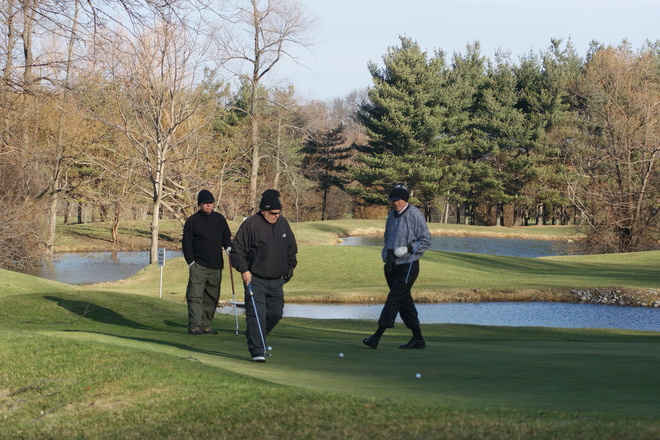 Golfing on December 26th, 2014 St. Davids, Niagara Regional Municipality, ON