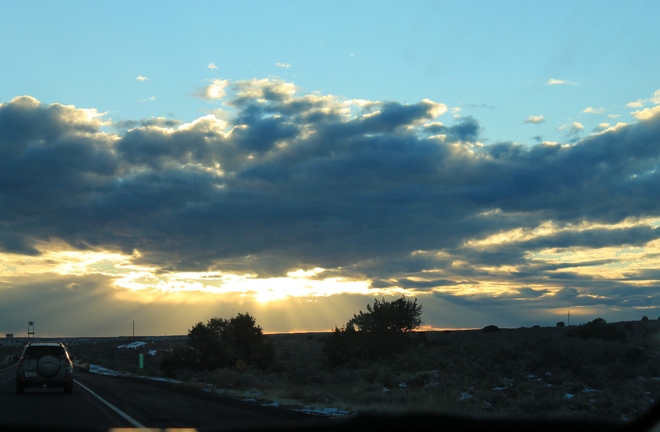 Travelling to Las Vegas Coronado Freeway, Albuquerque, NM, United States