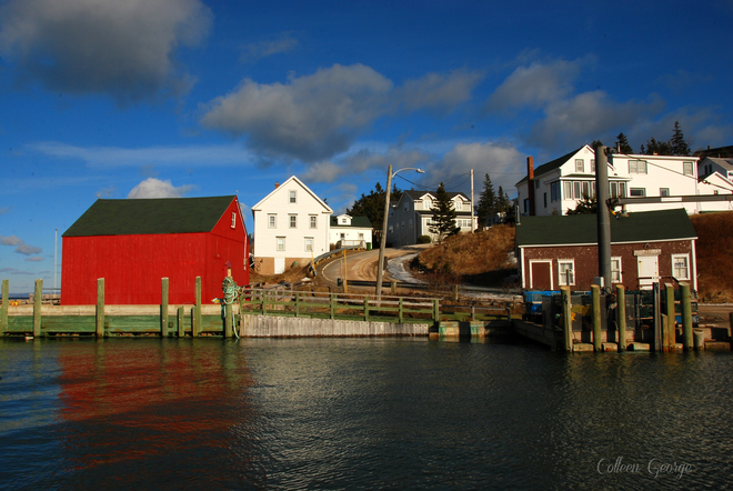 Big Tide in the Little Harbour Hall's Harbour, NS