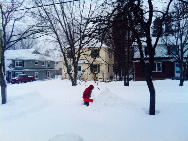 "soul destoying snow shoveling" Moncton, New Brunswick Canada