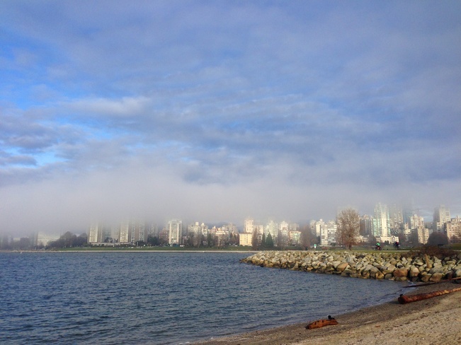 THE FOG IS TAKING OVER! Vancouver, BC