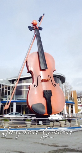 Windy Day At The Fiddle Sydney, Nova Scotia Canada