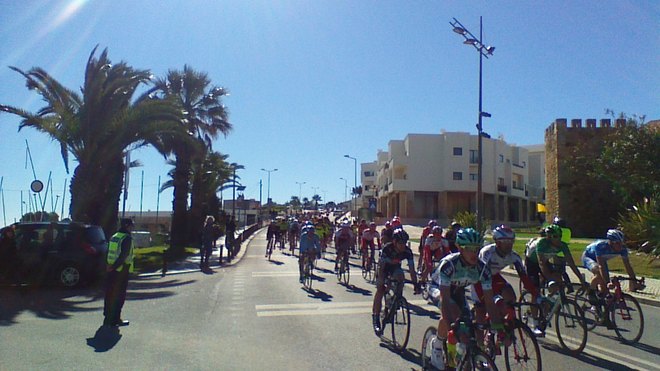 The 2015 Volta de Algarve Bicycle Race began in Lagos, Portugal. Lagos, Portugal