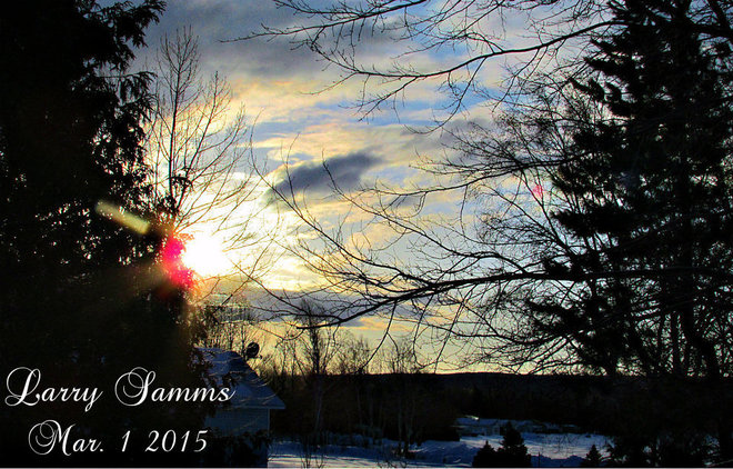 "Beautiful March Morning" Springdale, Newfoundland and Labrador