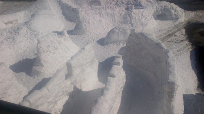 Re: snow maze 1 month old Halifax, NS
