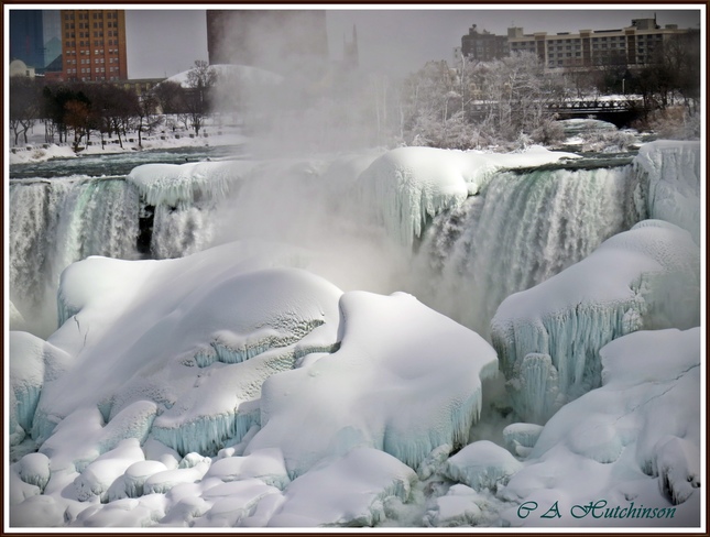 Frozen Falls Niagara Falls, ON