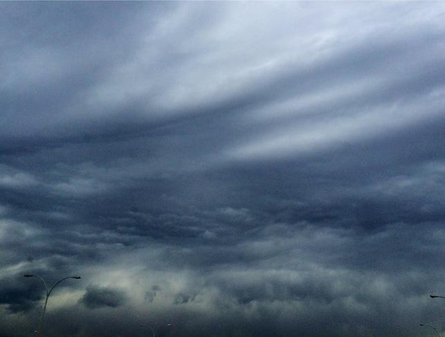 Storm clouds Edmonton, AB