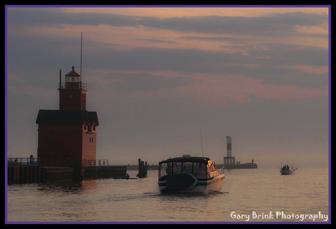 Big Red Lighthouse. Holland, Michigan, United States