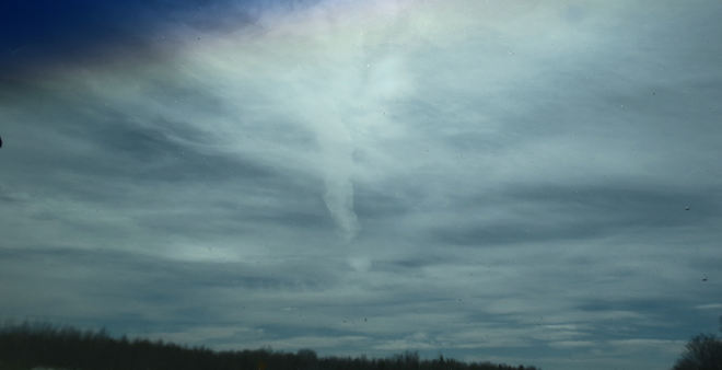 Funny cloud on Highway 69 towards Parry Sound