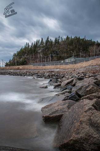 Sur le bord de la baie Saguenay, QC
