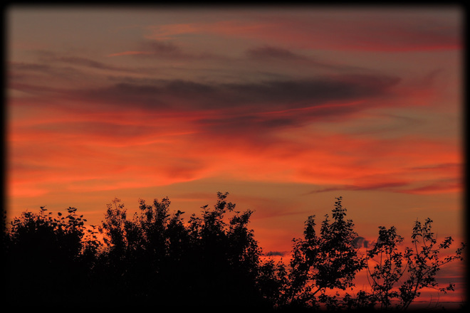 coucher de soleil Sainte-Anne-des-Monts, QC