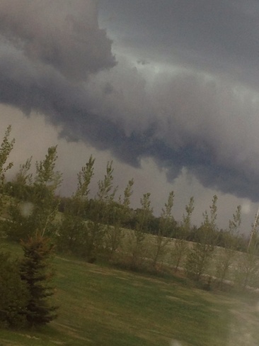 here comes the rain Turtleford, Saskatchewan Canada