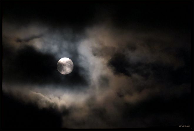 Lune en soirÃ©e Trois-Rivières, QC