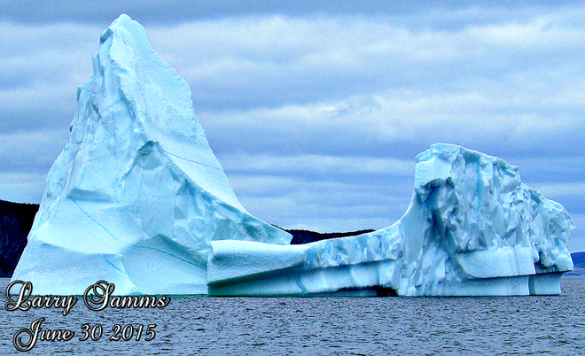 "Green Bay Iceberg" Little Bay Islands, Newfoundland and Labrador