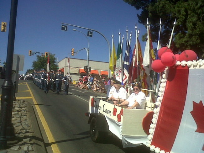 Canada day Parade 2015 Front Courtenay, BC