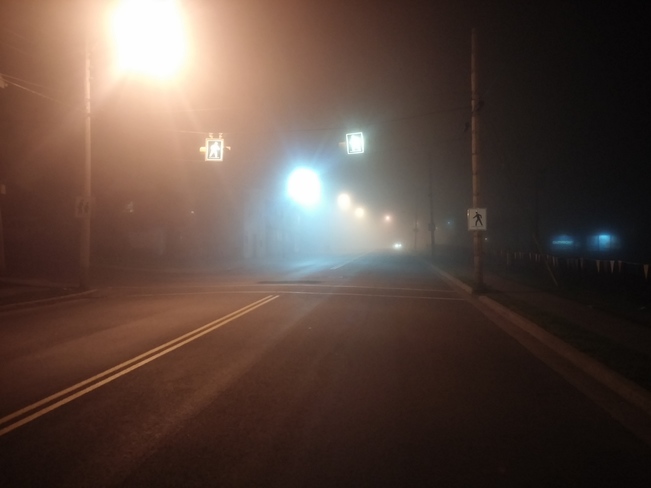 Dense Fog in Whitney Pier 1050-1118 Nova Scotia 28, Sydney, NS B1N 1L1, Canada