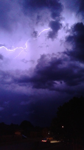 Thunderstorm coming Woodstock, Ont