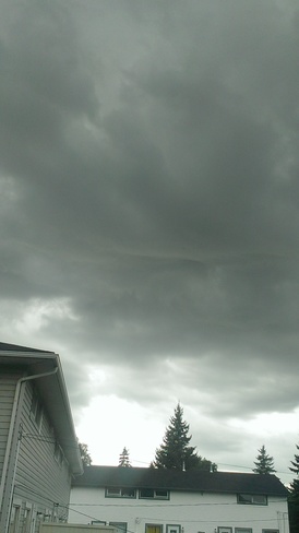 Thunderstorm rolling in. Saskatoon, SK