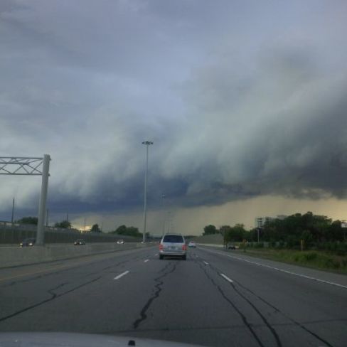 Crazy weather day. St Catharines, ON