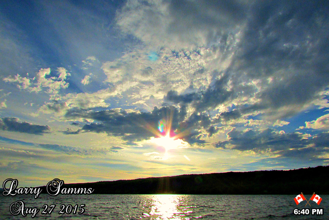 "Sun and Cloud" Springdale, Newfoundland and Labrador