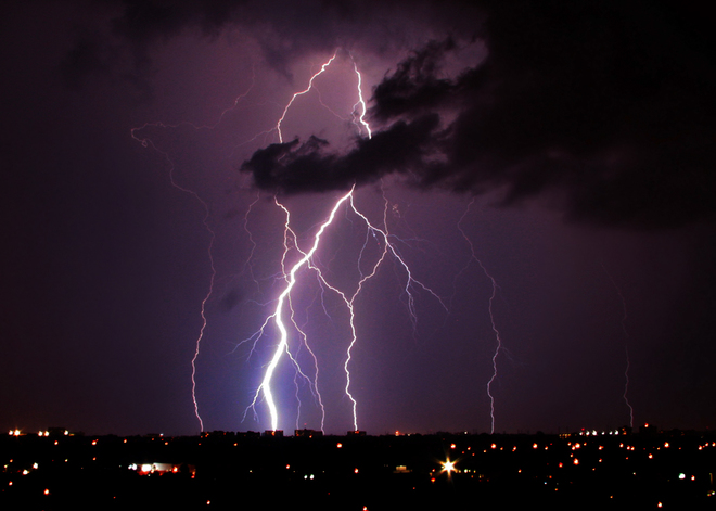 Lightning over Ottawa Ottawa, ON