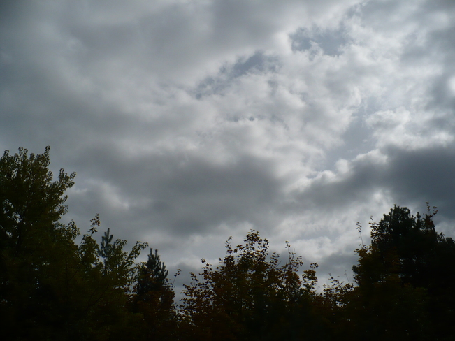 It is starting to cloud over looks like rain ahead Midhurst, ON