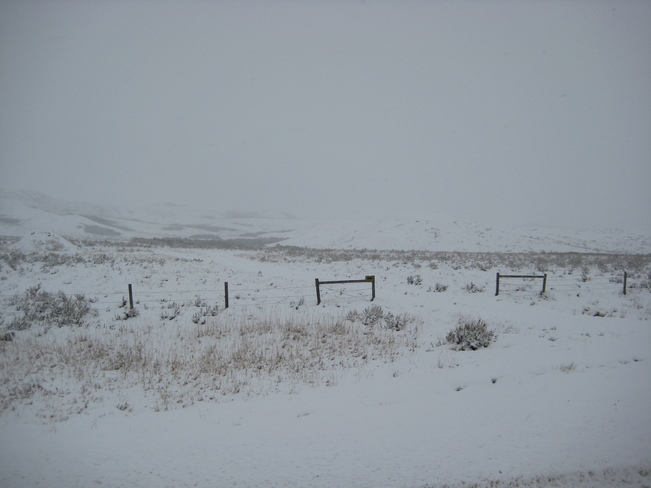 Snow at Eastend Eastend, Saskatchewan