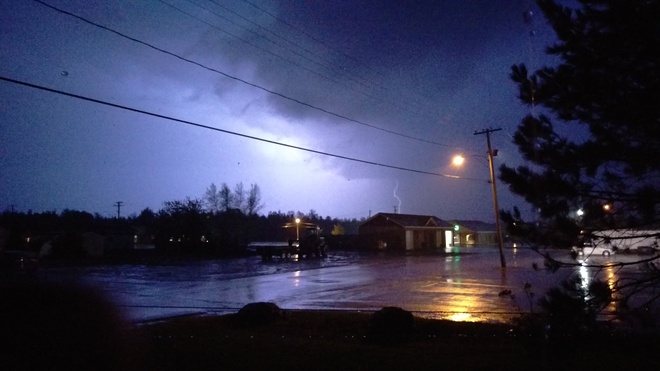 Thunderstorm Rogersville, NB