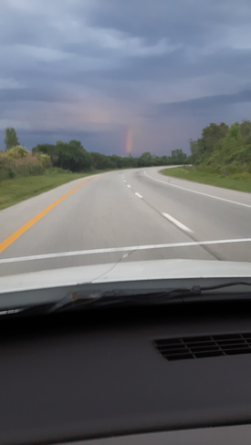 Beautiful rainbow Aylmer, Gatineau, Québec