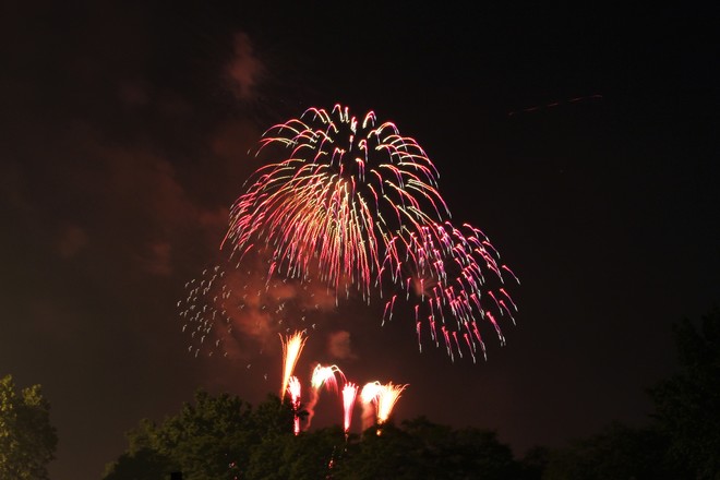Montreal International Fireworks - USA La Ronde, Montreal, QC