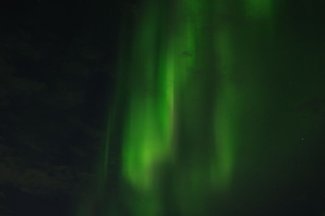 July Northern Lights. Fort McMurray, AB