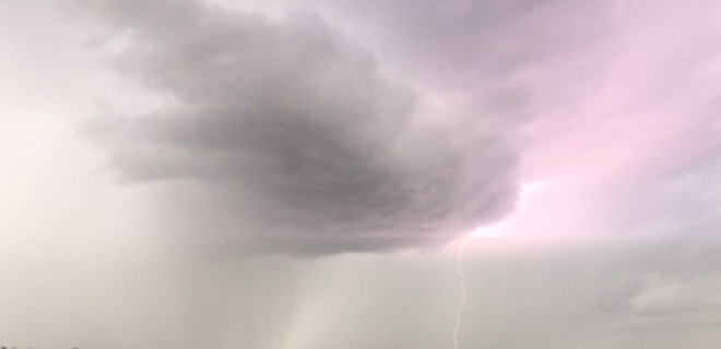 Intense Thunderstorm Bragg Creek, AB