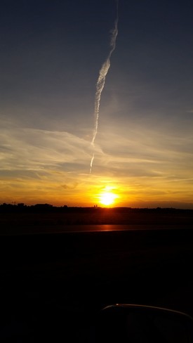 sunset streak Saskatoon, SK