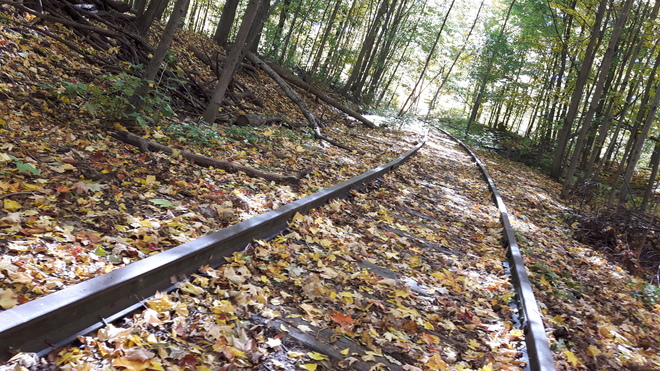 Abandoned rails in Milton Milton, ON