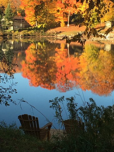 Fall Morning on Mill Lake, McDougall ON Mill Lake, McDougall, ON