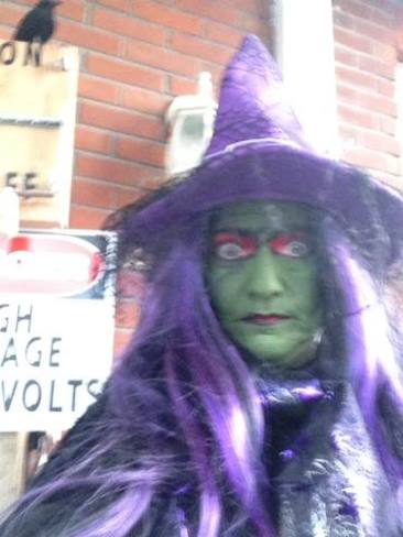 Spooky witch - Halloween 2016 Peterborough, ON