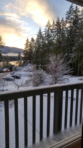 Winter is here Shawnigan Lake, BC