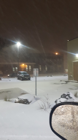 1st winter storm Winnipeg, MB