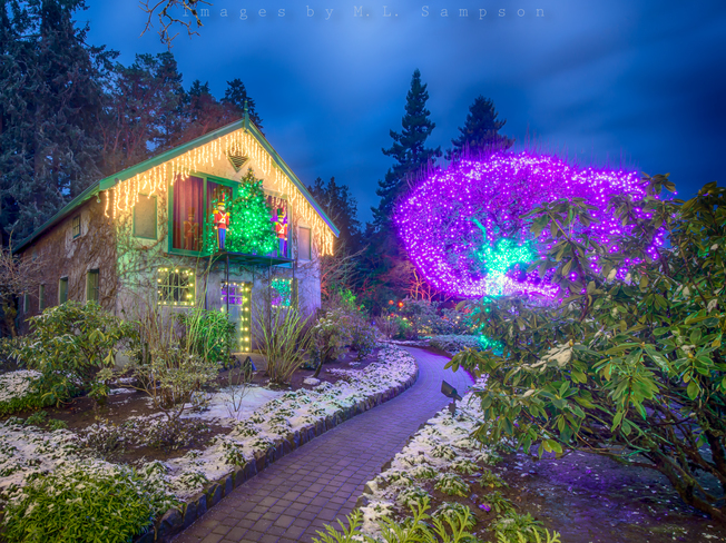 Butchart Gardens ~ Christmas Lights The Butchart Gardens, Benvenuto Avenue, Brentwood Bay, BC