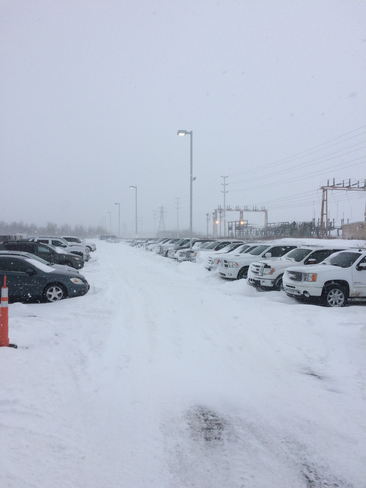 Work parking lot ... yay Winnipeg, Manitoba, CA
