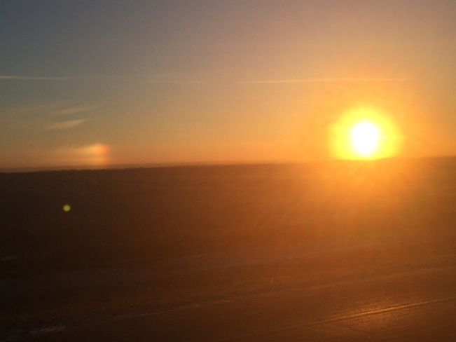 Early morning sundogs. Saskatoon, Saskatchewan | S7M 3M3