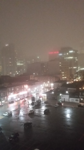Heavy fog in Toronto Toronto, ON