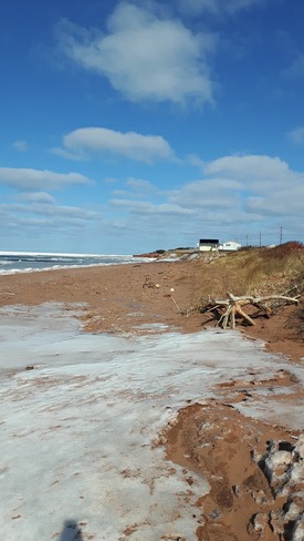 windy day Springfield West, O'Leary Road, O'Leary, PEI