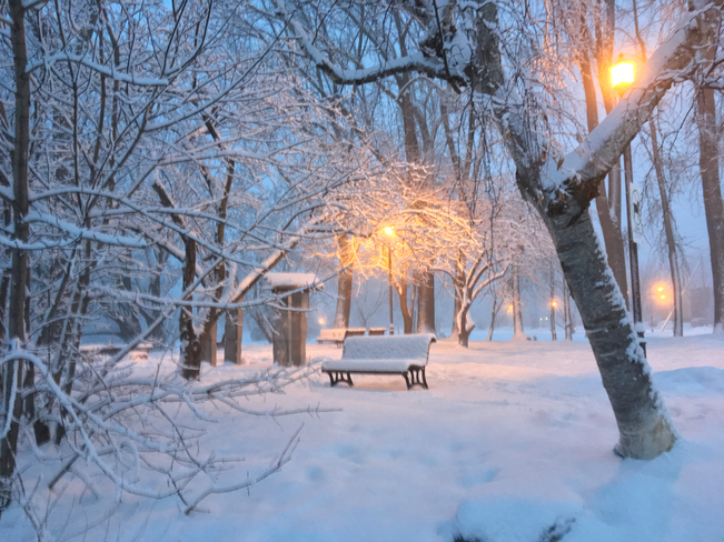 Winter wonderland Lachine, Quebec, CA
