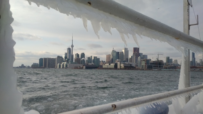 Icy Skyline Toronto, ON