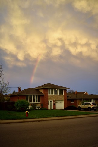 Rainbow after the storm Burlington, ON L7R 3A6