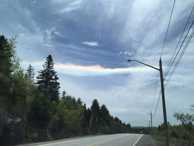 "Fire Rainbow" - Circumhorizontal arc Saint John, New Brunswick, CA