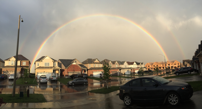 Beautiful Rainbow Ayr, Ontario, CA