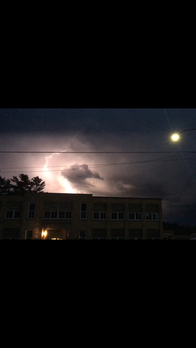 Lightning Storm Mattawa, Ontario, CA