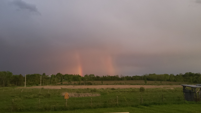 Double Rainbow Kirkfield, ON